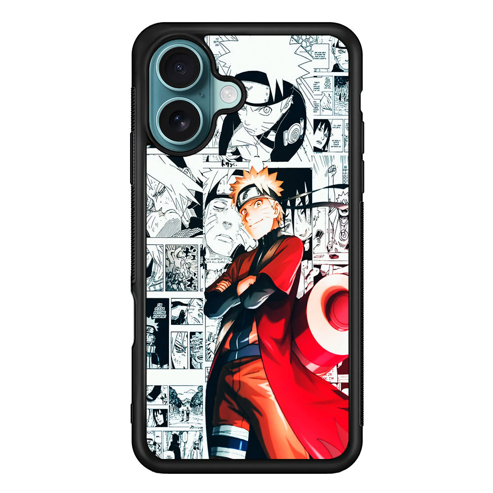 Naruto Hokage Comic iPhone 16 Plus Case - Altracase