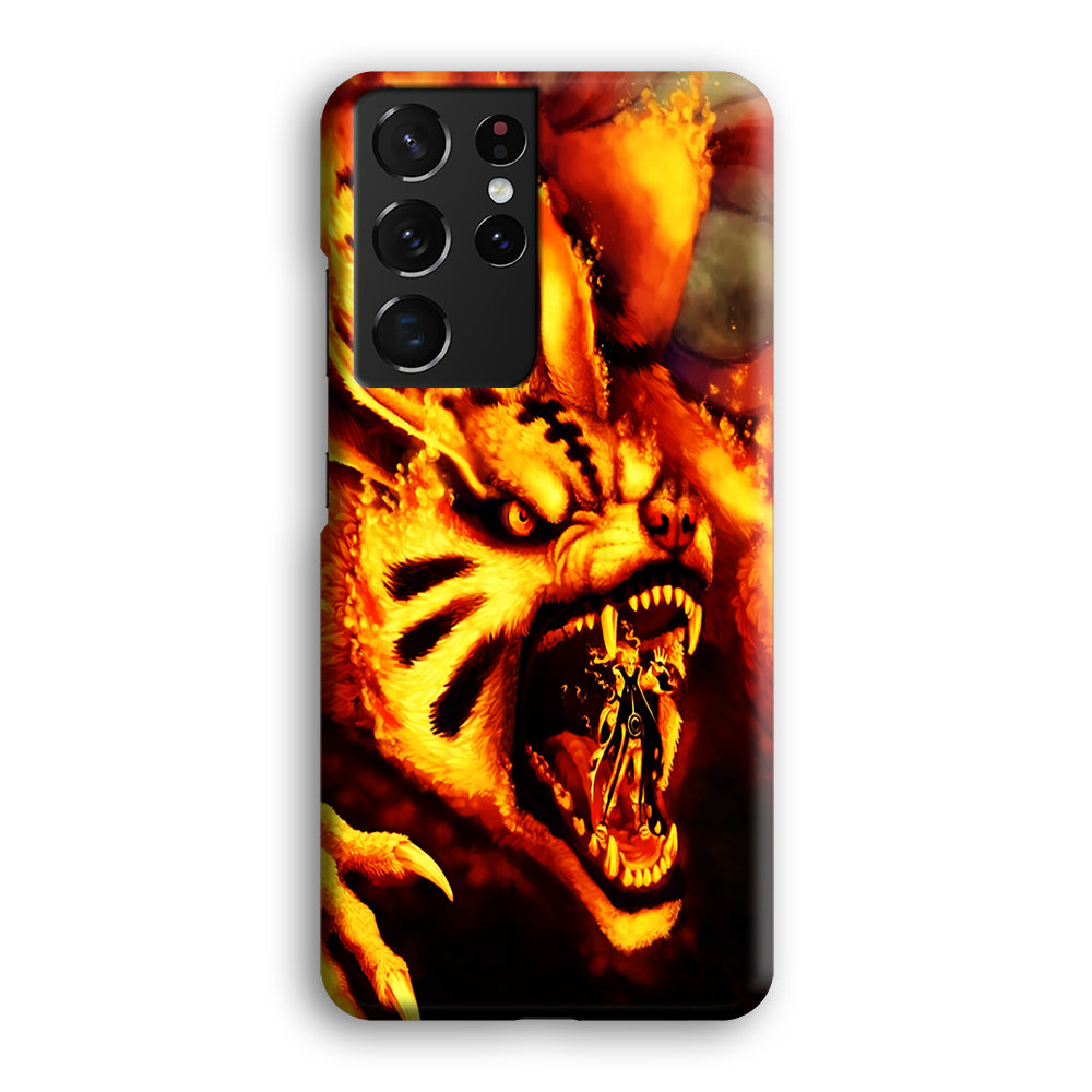Naruto Nine Tailed Demon Fox Samsung Galaxy S21 Ultra Case-Phone Case-3D Case-Altracase