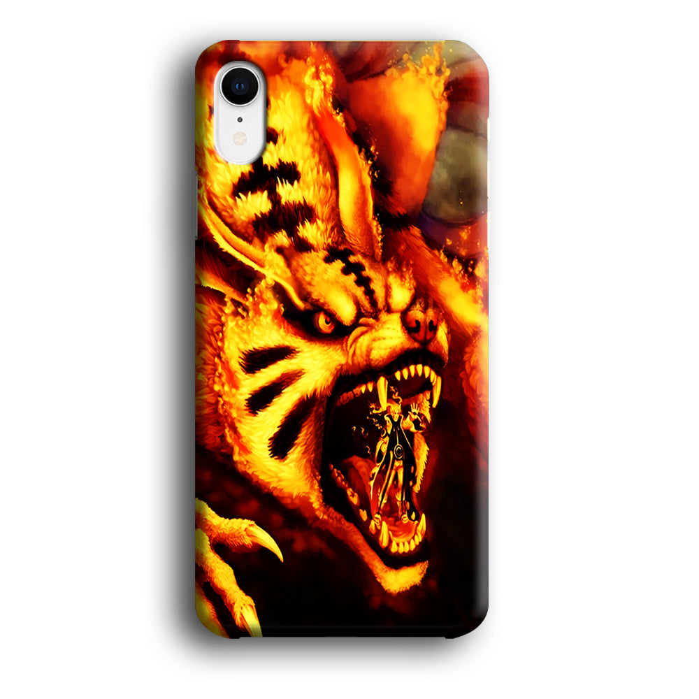 Naruto Nine Tailed Demon Fox iPhone XR Case-Phone Case-3D Case-Altracase