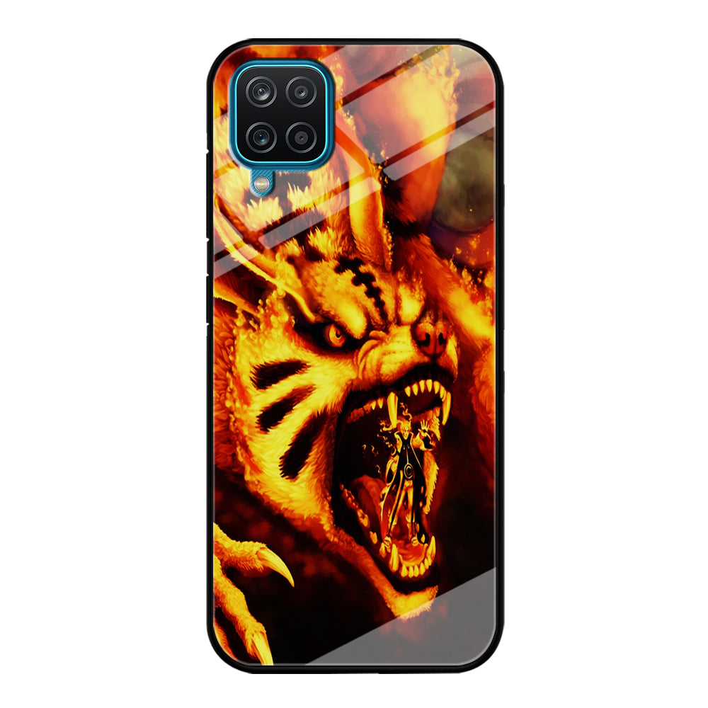 Naruto Nine Tailed Demon Fox Samsung Galaxy A12 Case-Phone Case-Tempered Glass Case-Altracase