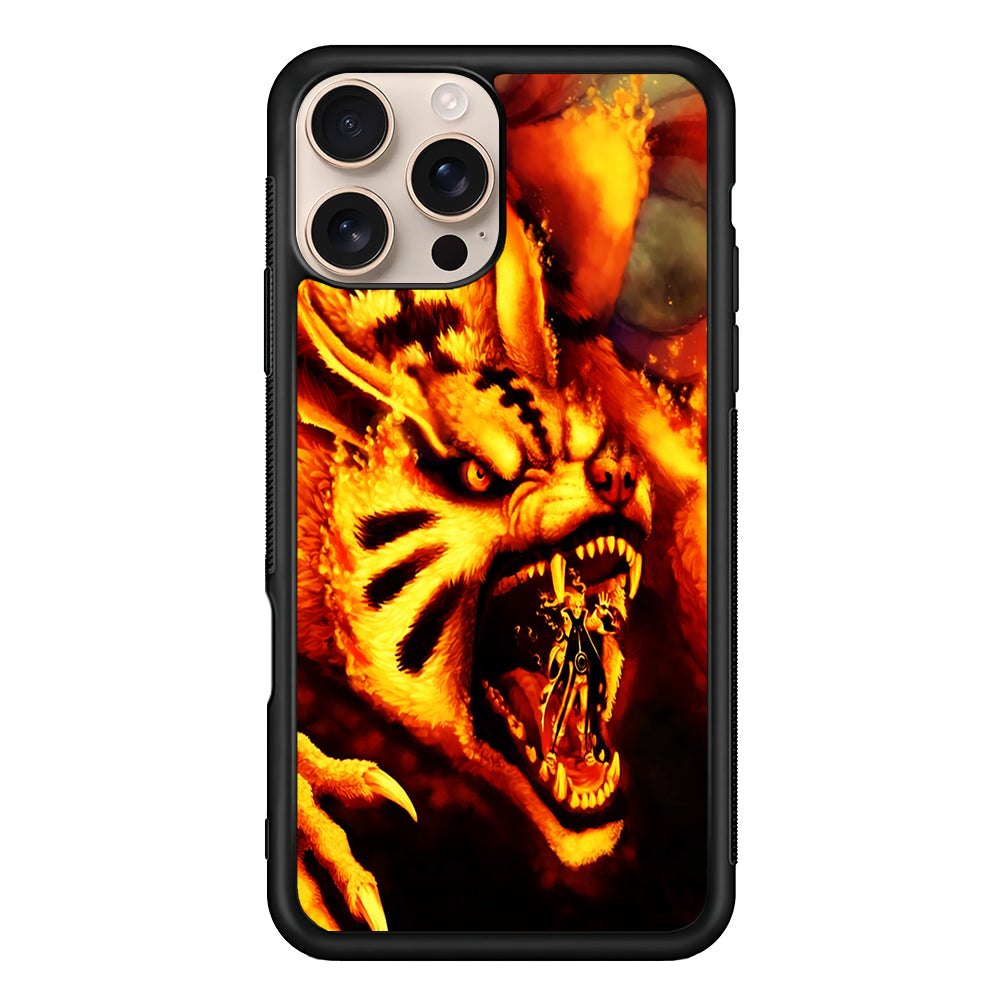 Naruto Nine Tailed Demon Fox iPhone 16 Pro Case - Altracase
