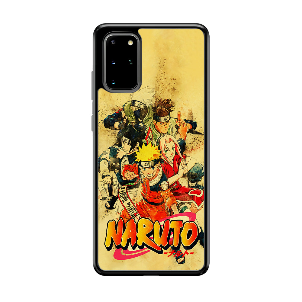 Naruto Shippuden Vintage Samsung Galaxy S20 Plus Case-Phone Case-Tempered Glass Case-Altracase
