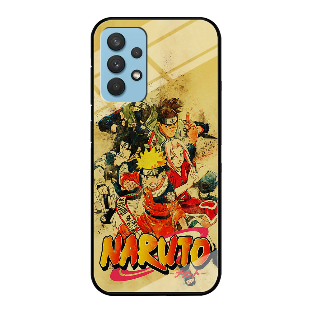 Naruto Shippuden Vintage Samsung Galaxy A32 Case-Phone Case-Tempered Glass Case-Altracase