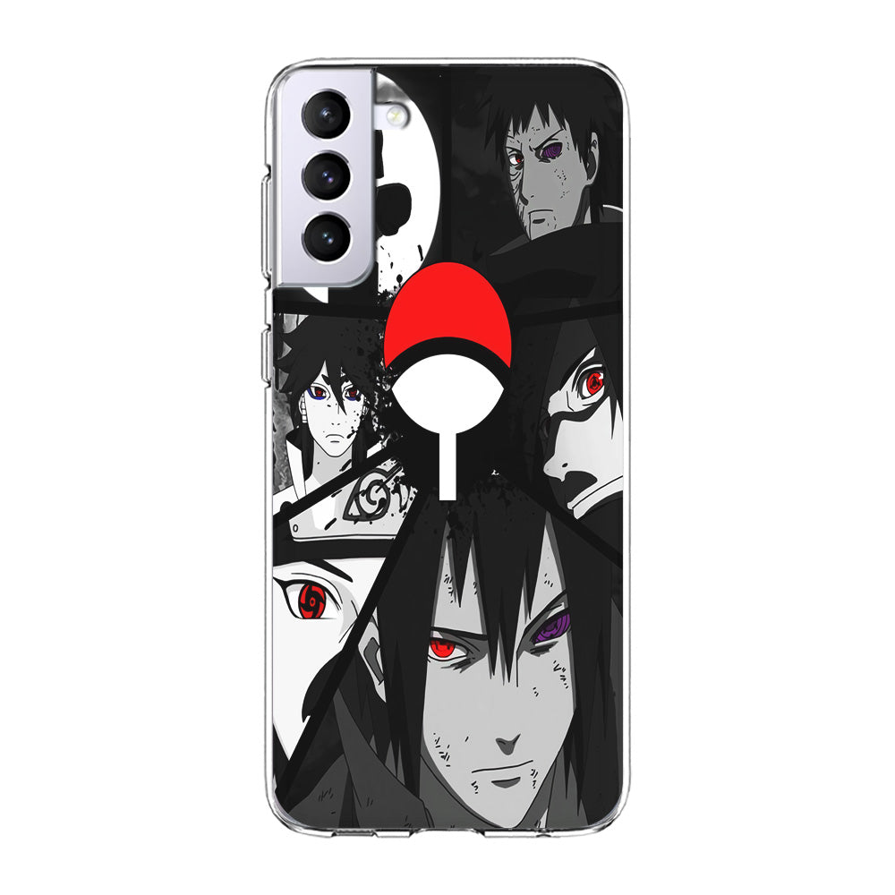 Naruto Uchiha Clan Samsung Galaxy S22 Case-Phone Case-Clear Soft Case-Altracase