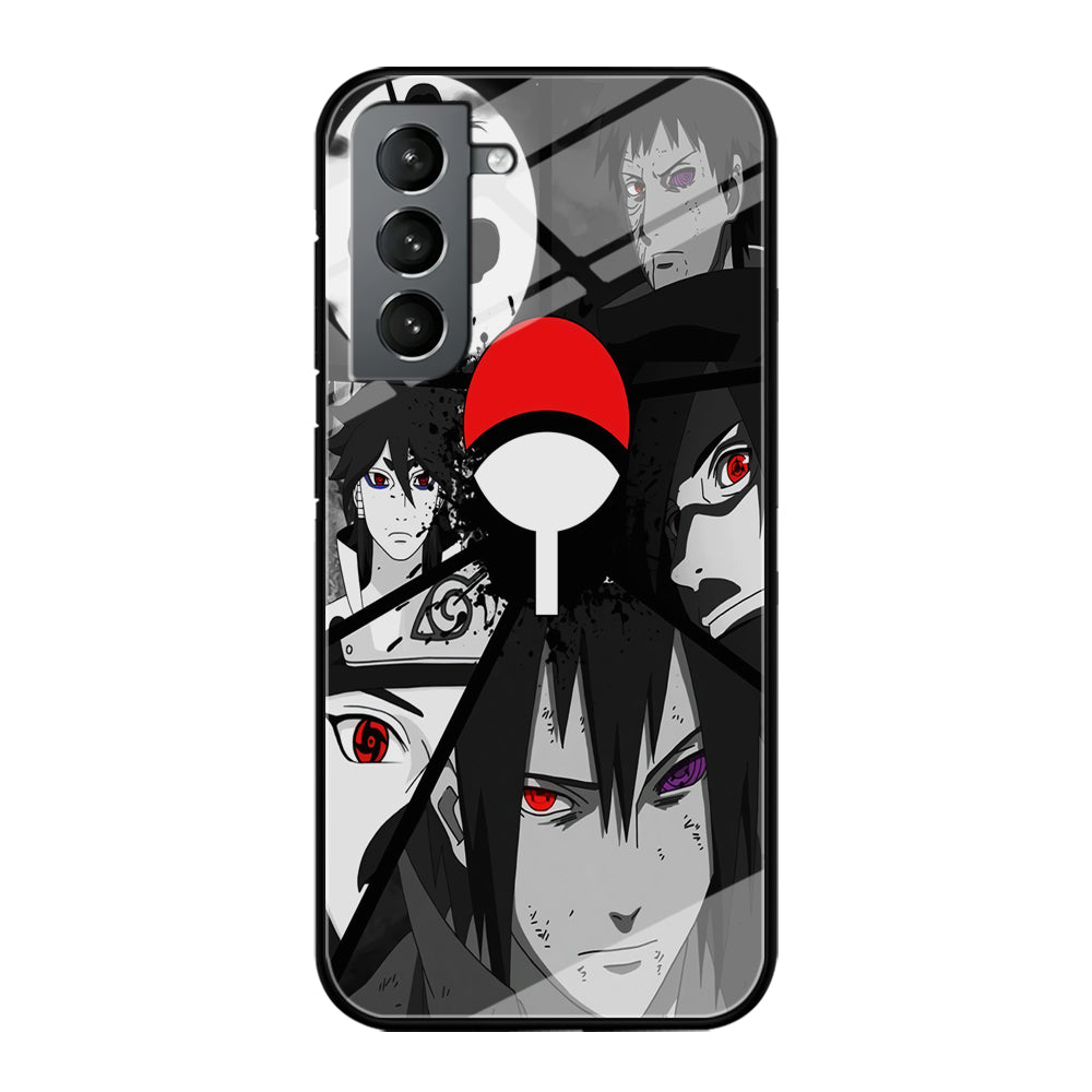 Naruto Uchiha Clan Samsung Galaxy S22 Plus Case-Phone Case-Tempered Glass Case-Altracase