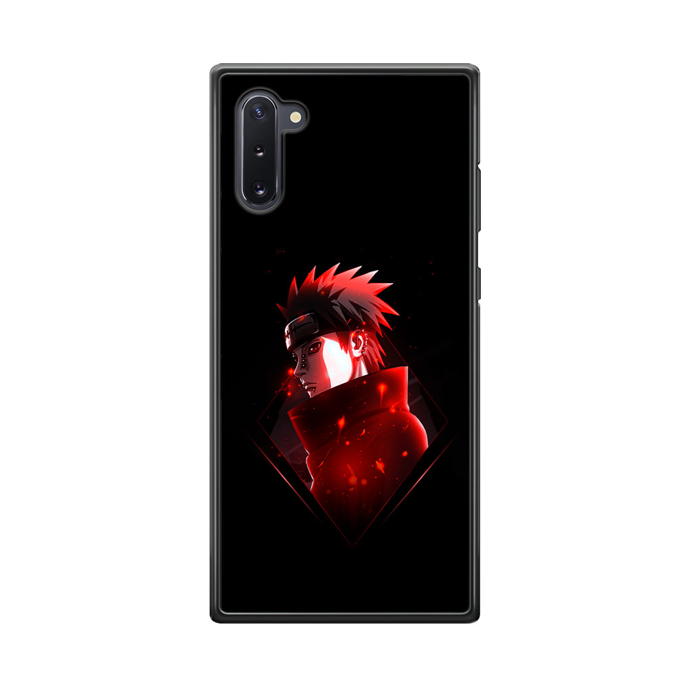 Naruto Yahiko Art Samsung Galaxy Note 10 Case-Phone Case-Rubber Black (2D Case)-Altracase