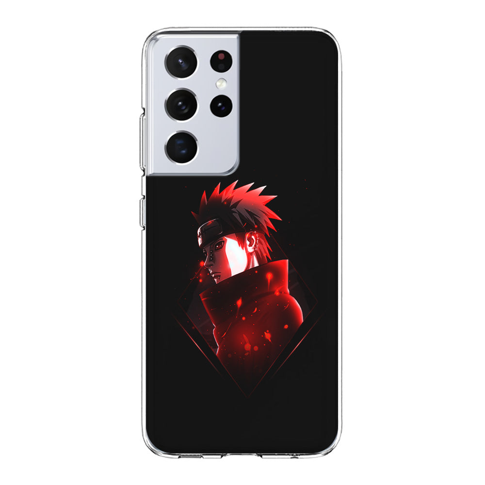 Naruto Yahiko Art Samsung Galaxy S21 Ultra Case-Phone Case-Clear Soft Case-Altracase
