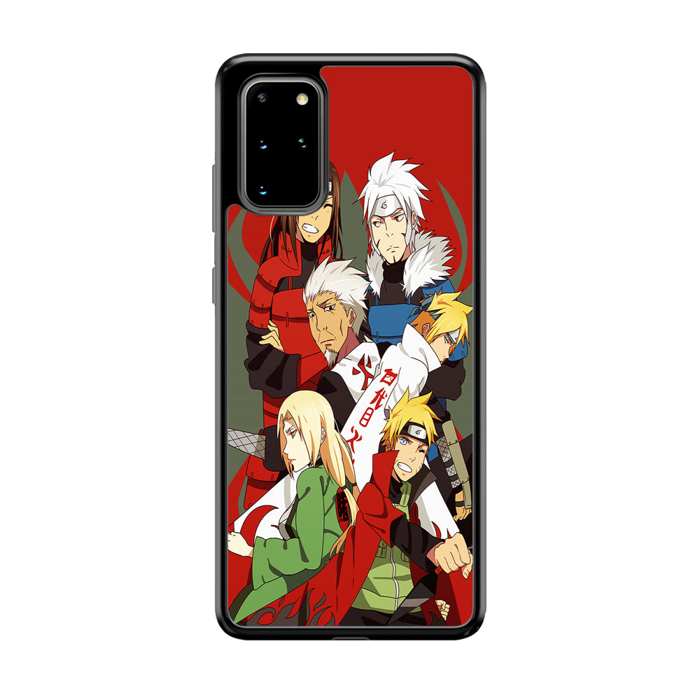 Naruto all hokages Samsung Galaxy S20 Plus Case-Phone Case-Tempered Glass Case-Altracase