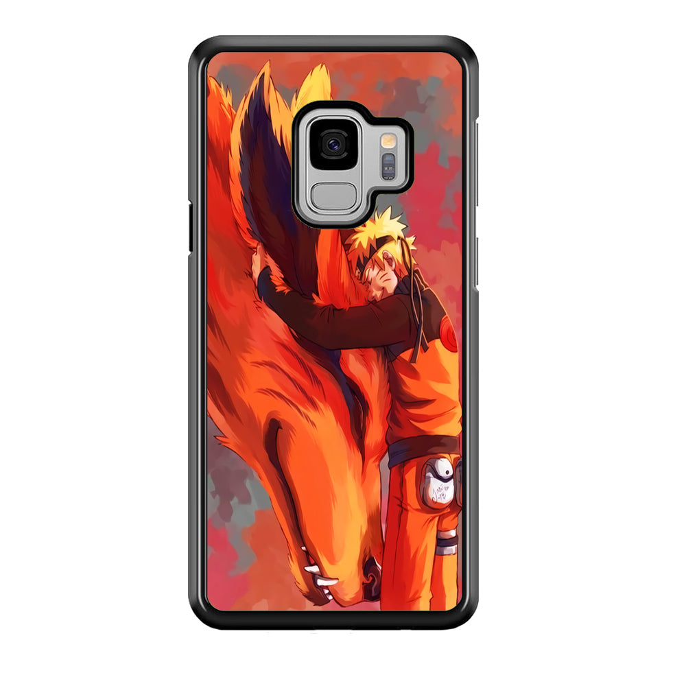 Naruto and Kurama Samsung Galaxy S9 Case-Phone Case-Tempered Glass Case-Altracase