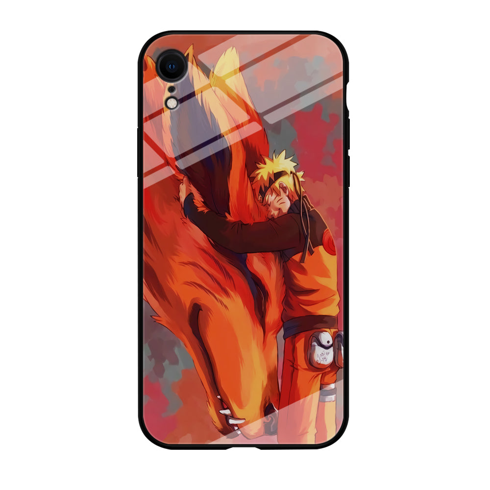 Naruto and Kurama iPhone XR Case-Phone Case-Tempered Glass Case-Altracase
