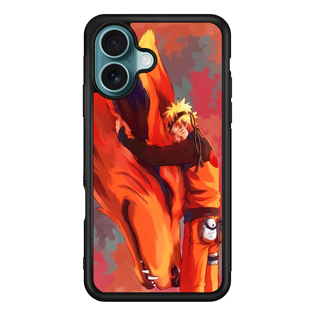 Naruto and Kurama iPhone 16 Plus Case - Altracase