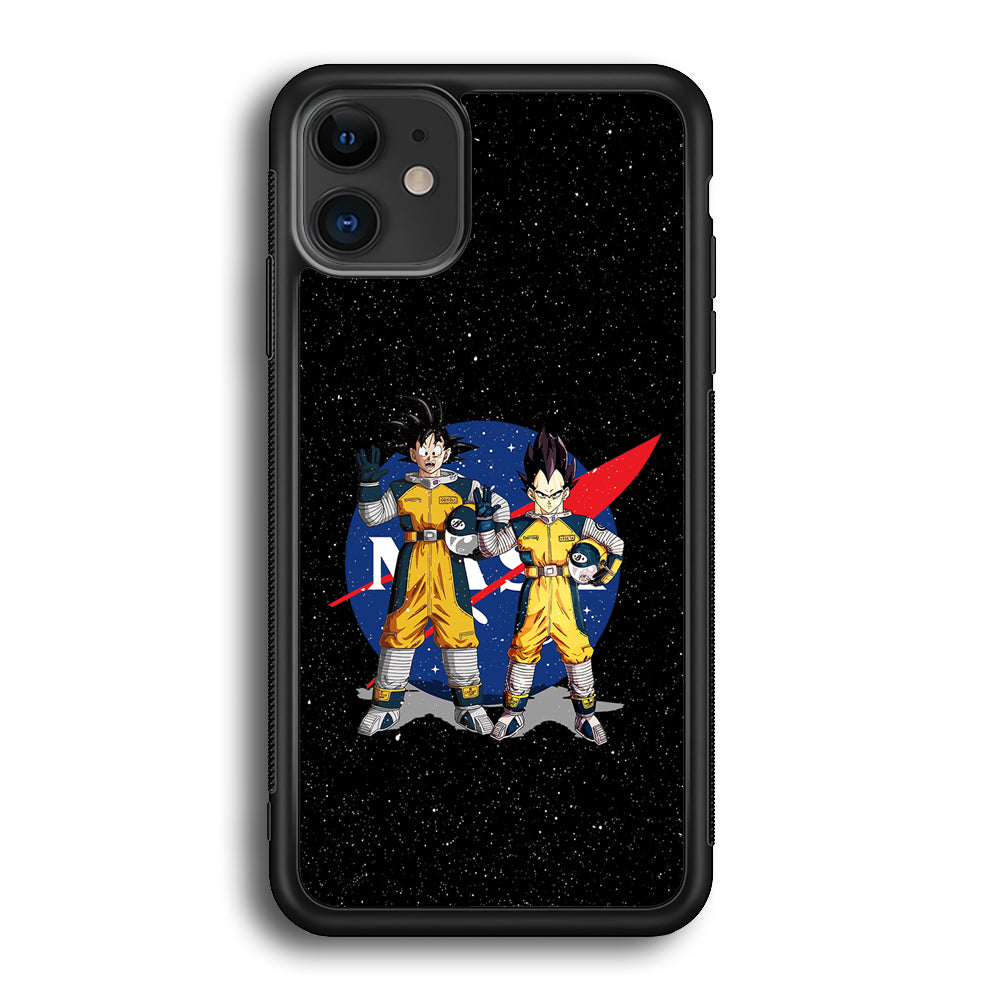 Nasa Goku and Vegeta iPhone 12 Case-Mobile Phone Case-Altracase