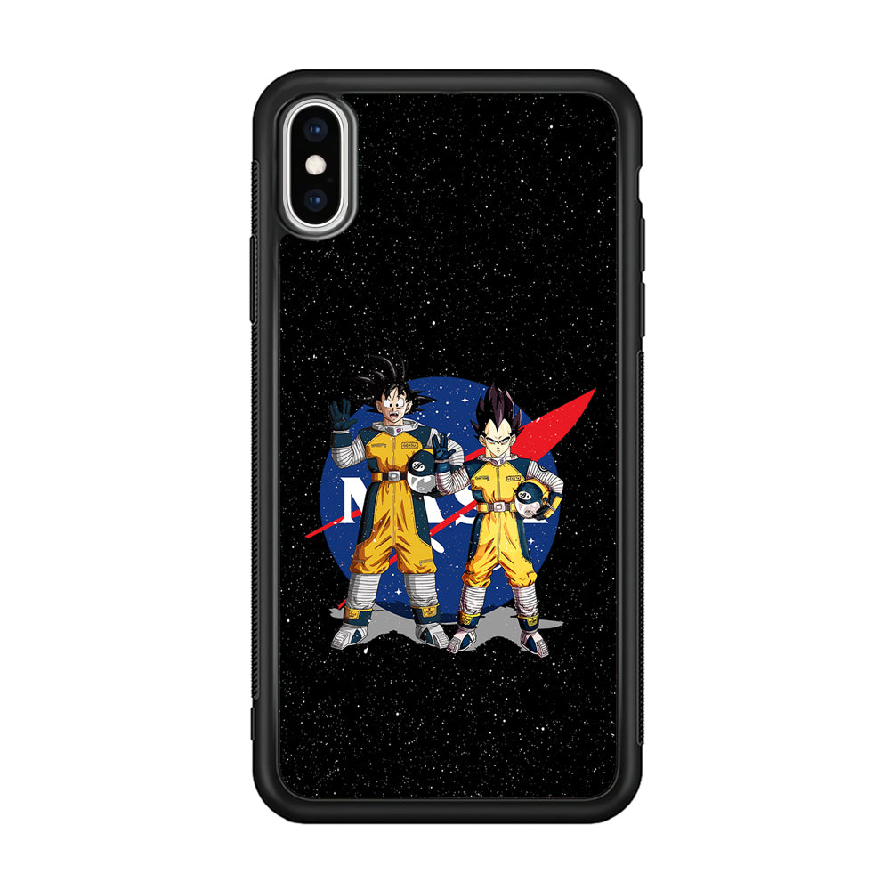 Nasa Goku and Vegeta iPhone Xs Max Case-Mobile Phone Case-Altracase