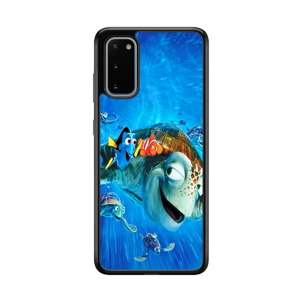 Nemo Dorry and Turtles Samsung Galaxy S20 Case-Phone Case-Tempered Glass Case-Altracase