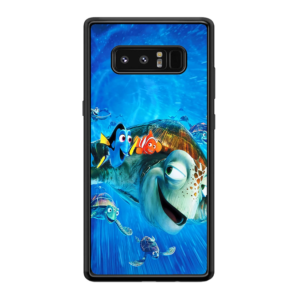 Nemo Dorry and Turtles Samsung Galaxy Note 8 Case-Phone Case-Tempered Glass Case-Altracase