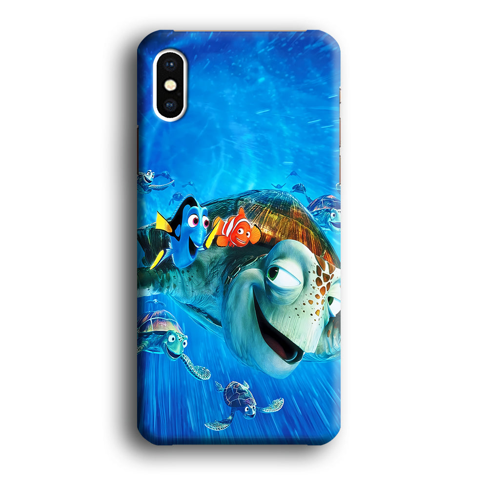 Nemo Dorry and Turtles iPhone Xs Case-Phone Case-3D Case-Altracase