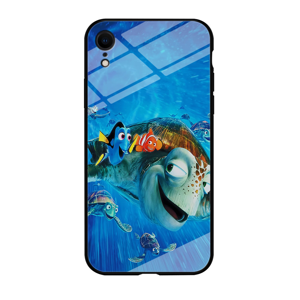 Nemo Dorry and Turtles iPhone XR Case-Phone Case-Tempered Glass Case-Altracase