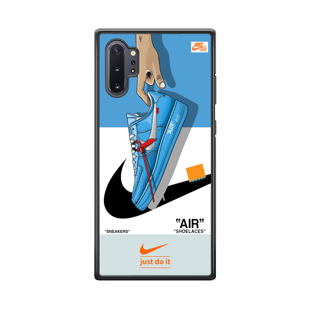 Nike Air Sneakers Max Samsung Galaxy Note 10 Plus Case-Mobile Phone Case-Rubber Black (2D Case)-Altracase