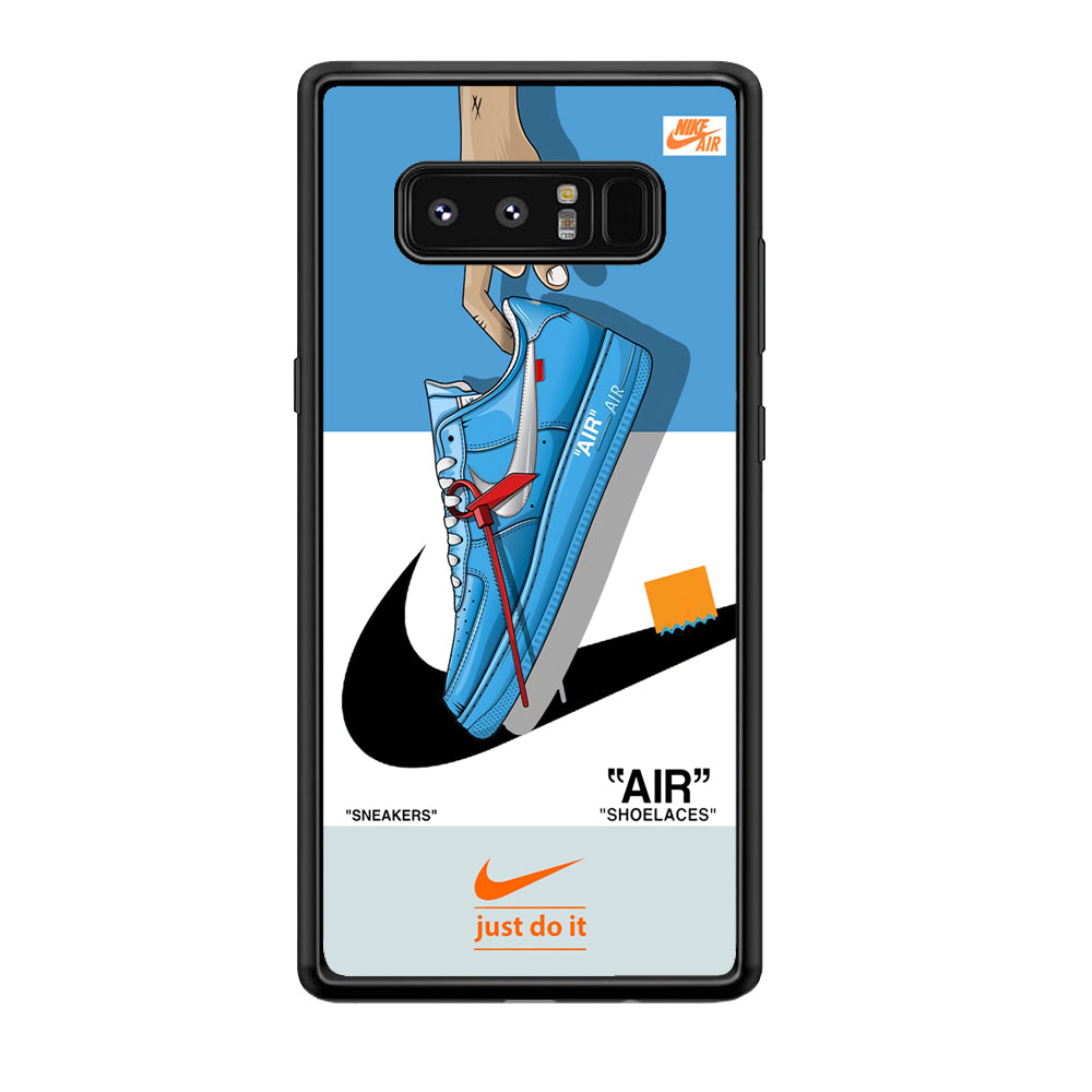 Nike Air Sneakers Max Samsung Galaxy Note 8 Case-Mobile Phone Case-Rubber Black (2D Case)-Altracase