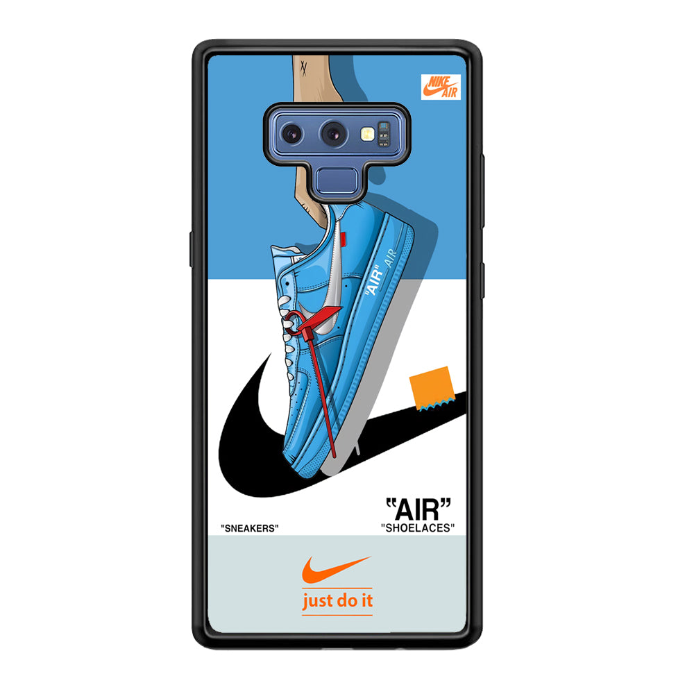 Nike Air Sneakers Max Samsung Galaxy Note 9 Case-Mobile Phone Case-Rubber Black (2D Case)-Altracase