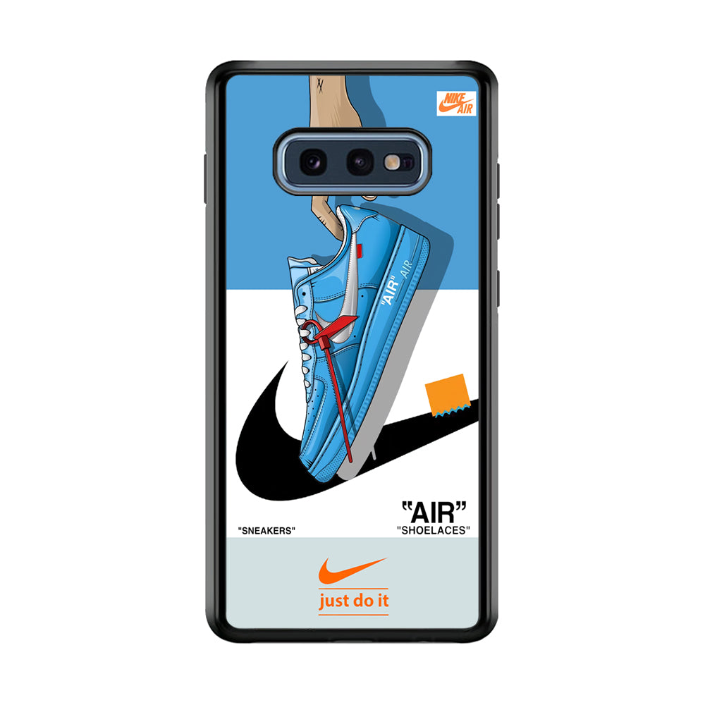 Nike Air Sneakers Max Samsung Galaxy S10E Case-Mobile Phone Case-Rubber Black (2D Case)-Altracase