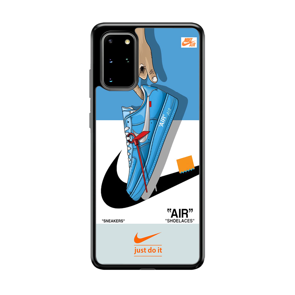 Nike Air Sneakers Max Samsung Galaxy S20 Plus Case-Mobile Phone Case-Rubber Black (2D Case)-Altracase