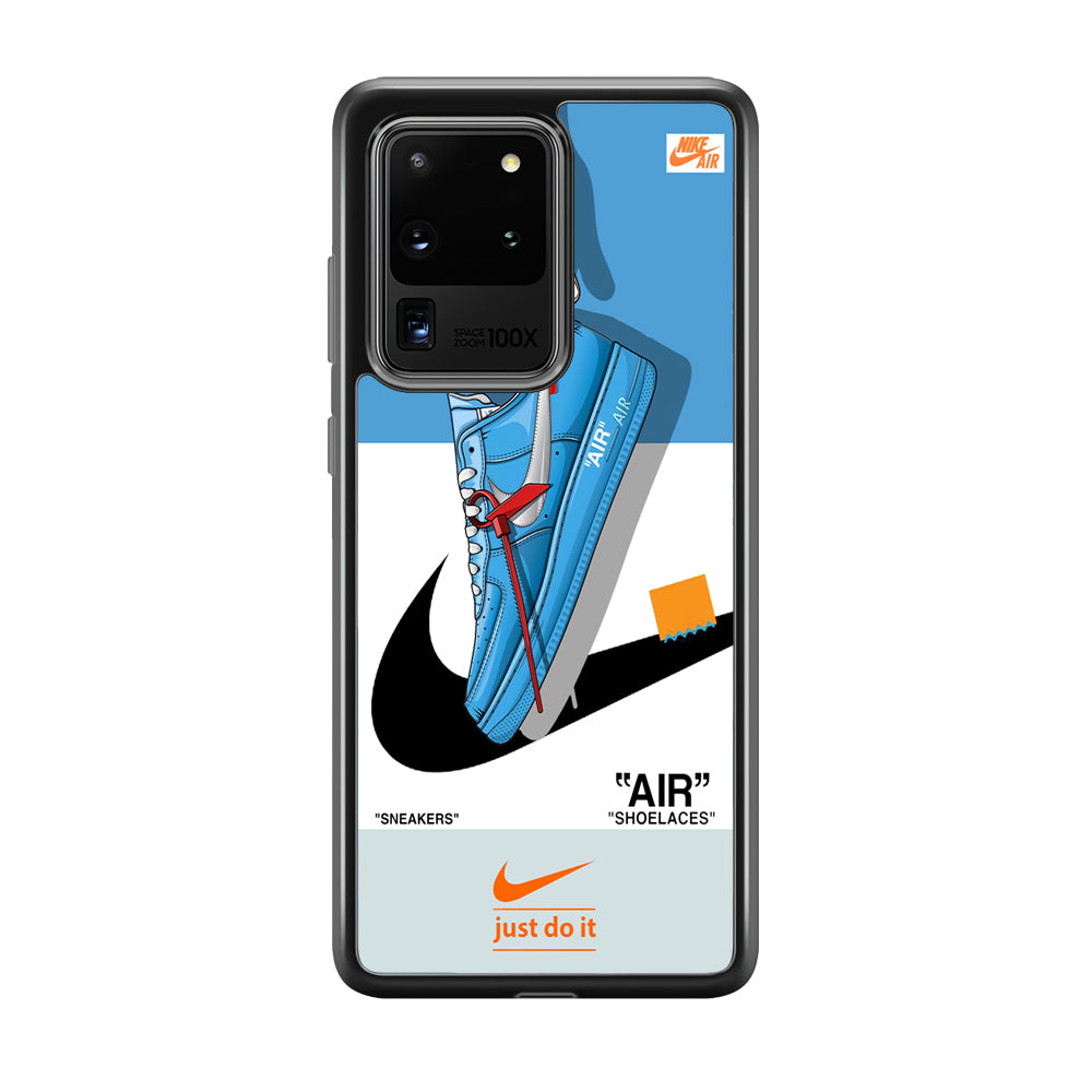 Nike Air Sneakers Max Samsung Galaxy S20 Ultra Case-Mobile Phone Case-Rubber Black (2D Case)-Altracase
