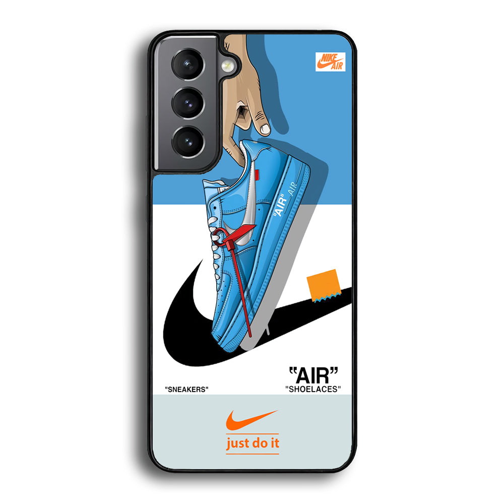 Nike Air Sneakers Max Samsung Galaxy S24 Case-Mobile Phone Case-Rubber Black (2D Case)-Altracase
