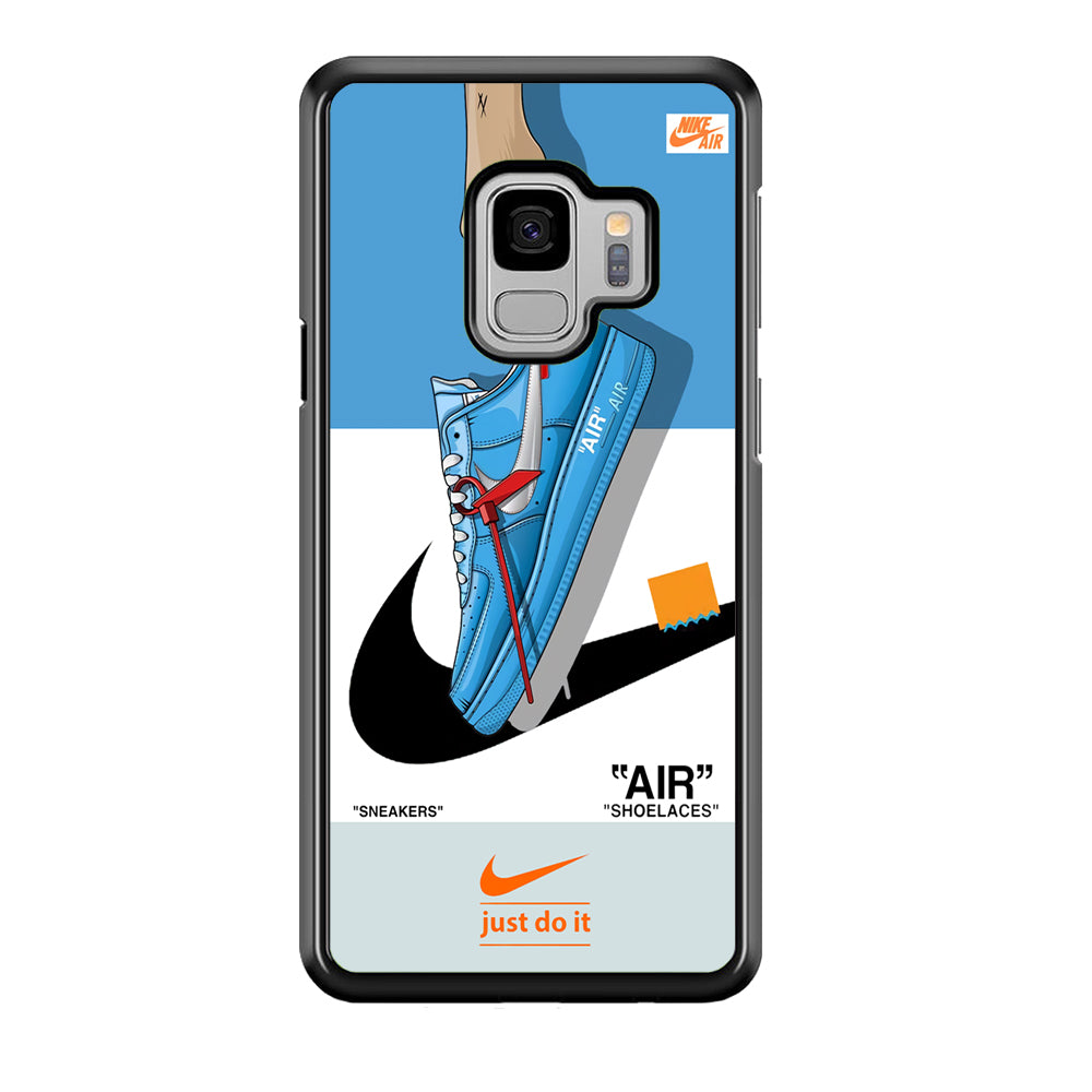 Nike Air Sneakers Max Samsung Galaxy S9 Case-Mobile Phone Case-Rubber Black (2D Case)-Altracase
