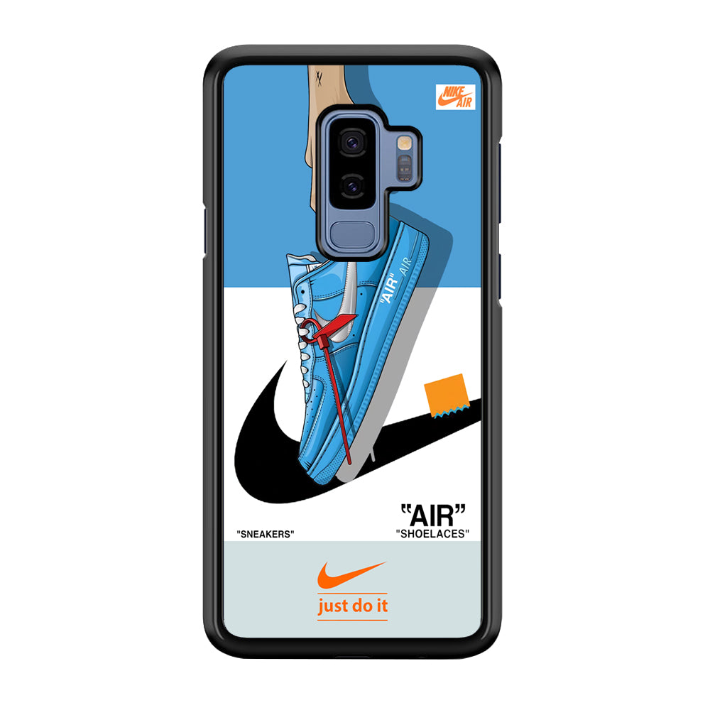 Nike Air Sneakers Max Samsung Galaxy S9 Plus Case-Mobile Phone Case-Rubber Black (2D Case)-Altracase