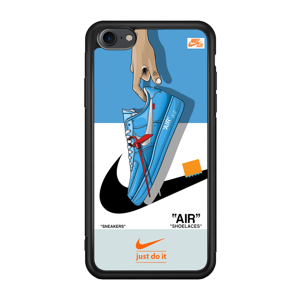 Nike Air Sneakers Max iPhone 8 Case-Mobile Phone Case-Rubber Black (2D Case)-Altracase