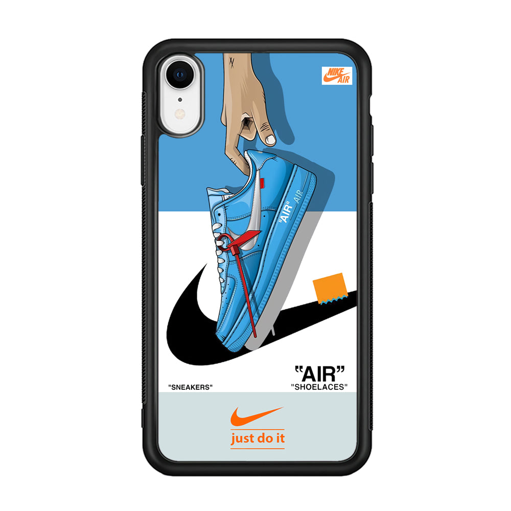 Nike Air Sneakers Max iPhone XR Case-Mobile Phone Case-Rubber Black (2D Case)-Altracase