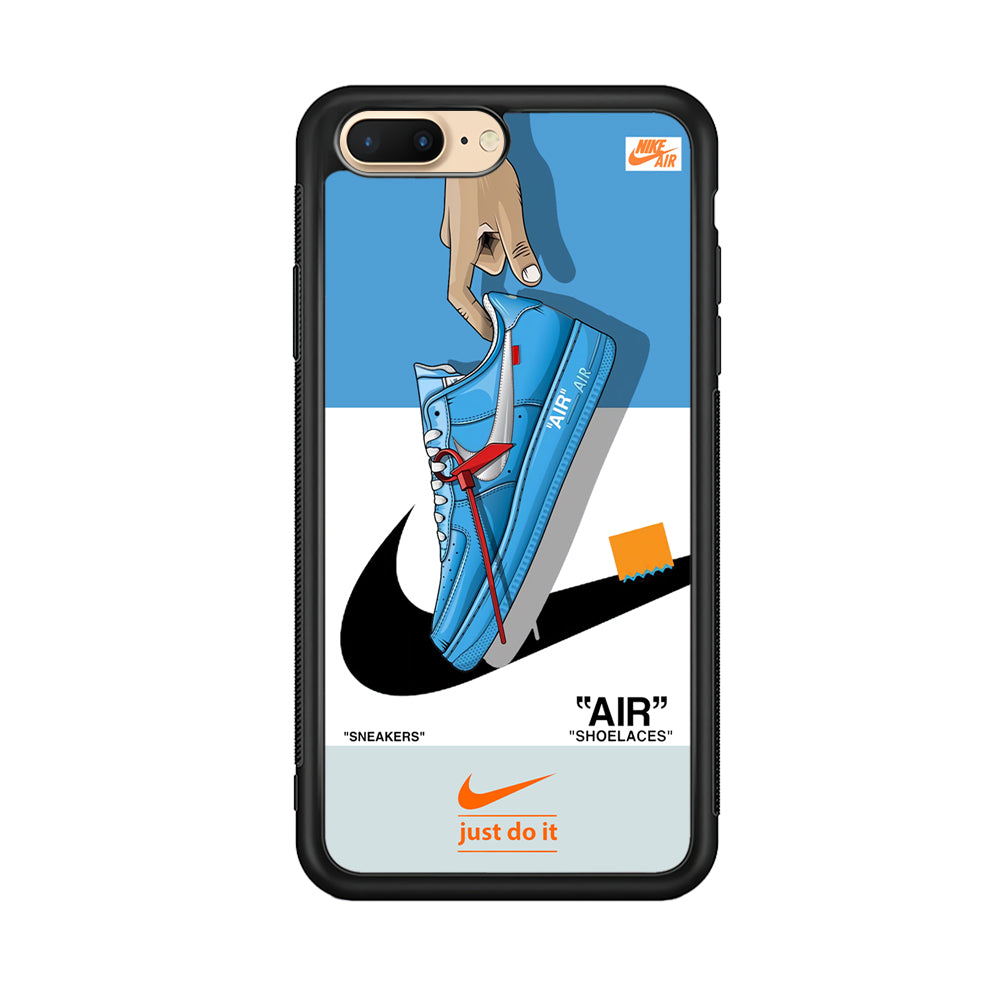 Nike Air Sneakers Max iPhone 7 Plus Case-Mobile Phone Case-Rubber Black (2D Case)-Altracase