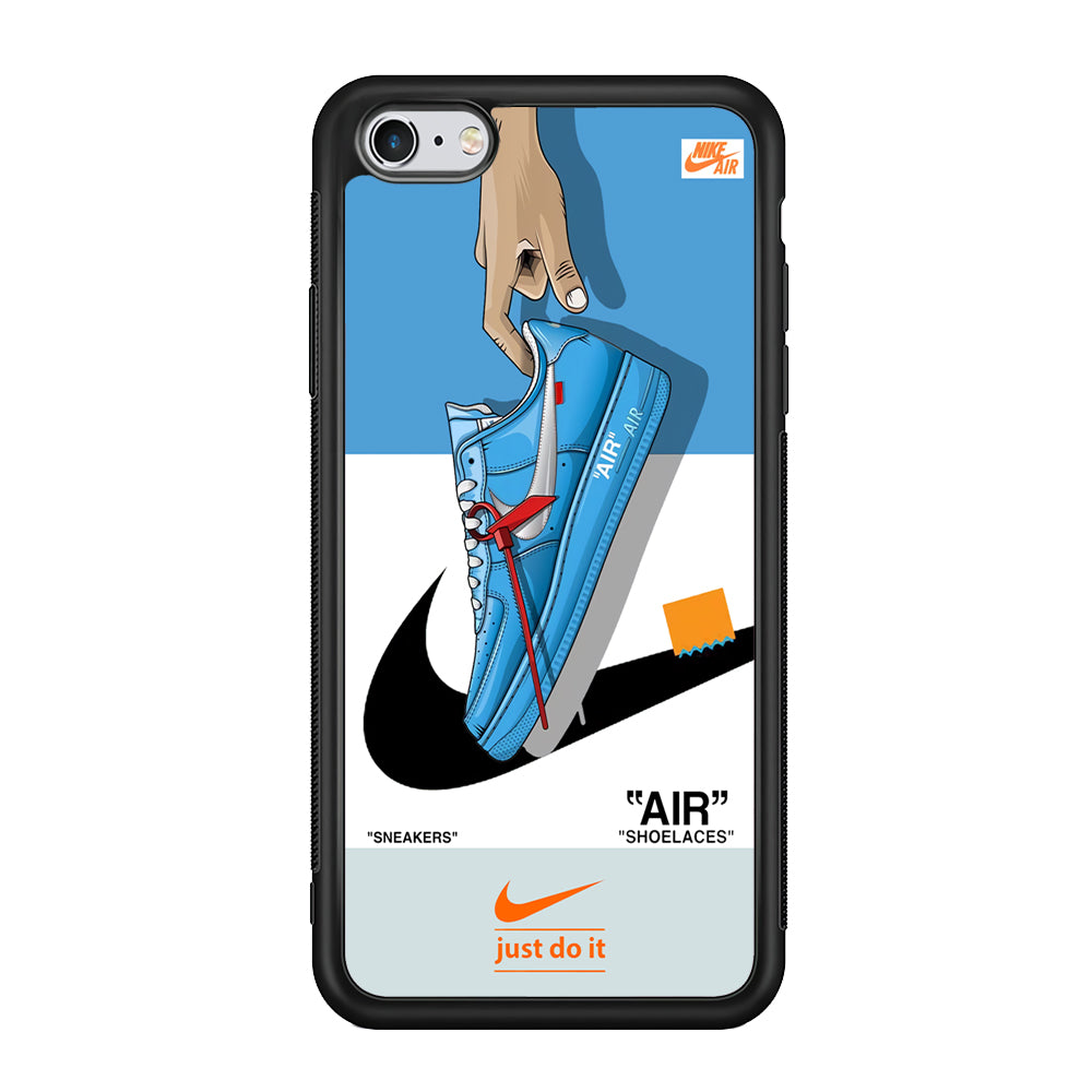 Nike Air Sneakers Max iPhone 6 | 6s Case-Mobile Phone Case-Rubber Black (2D Case)-Altracase