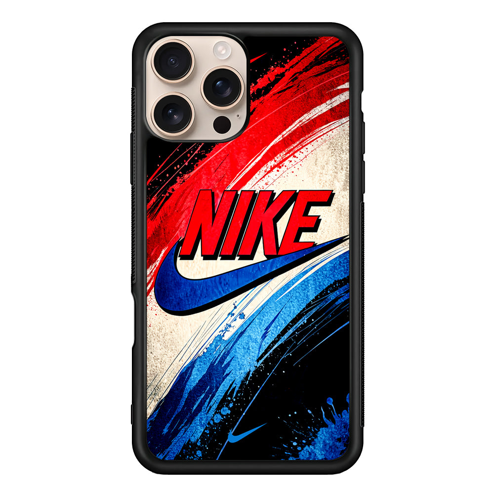 Nike Artistic Colorful Splash iPhone 16 Pro Case - Altracase