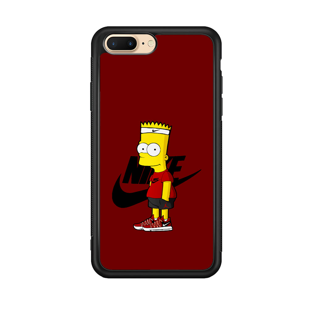 Nike Cool Bart Simpson iPhone 8 Plus Case-Mobile Phone Case-Altracase