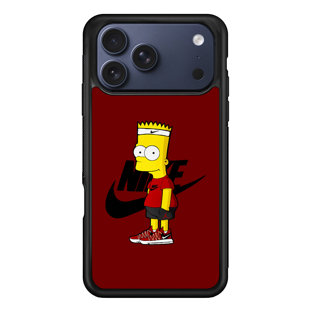 Nike Cool Bart Simpson iPhone 17 Pro Case - Altracase
