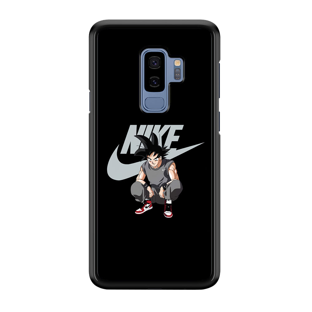 Nike Dragon Ball Goku Samsung Galaxy S9 Plus Case-Mobile Phone Case-Rubber Black (2D Case)-Altracase
