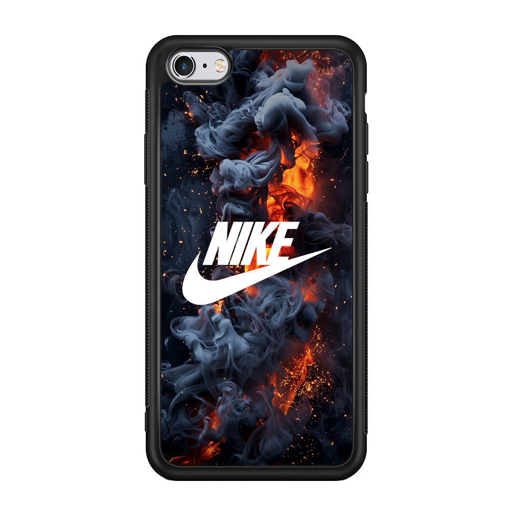Nike Fire Across The Darkness iPhone 6 | 6s Case-Mobile Phone Case-Rubber Black (2D Case)-Altracase