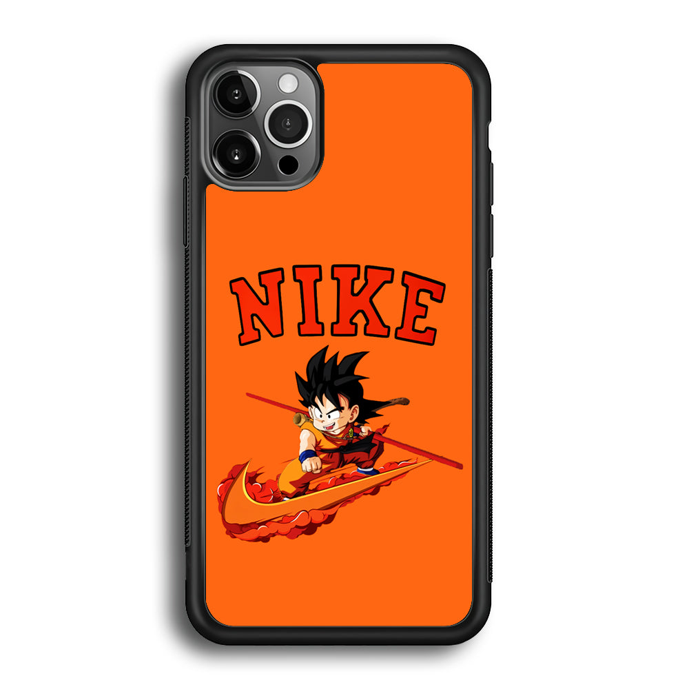 Nike Flying Son Goku iPhone 12 Pro Max Case-Mobile Phone Case-Altracase