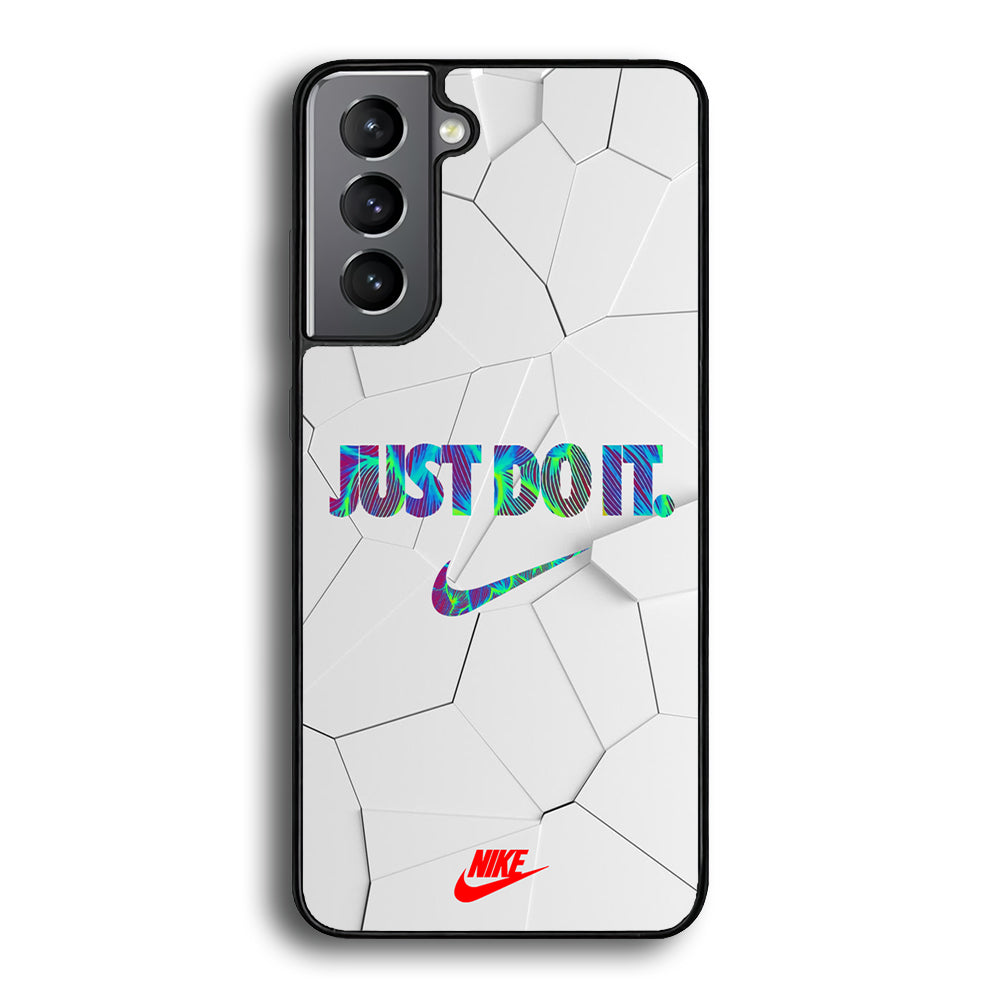 Nike Glowing Inside Samsung Galaxy S23 Case-Mobile Phone Case-Rubber Black (2D Case)-Altracase