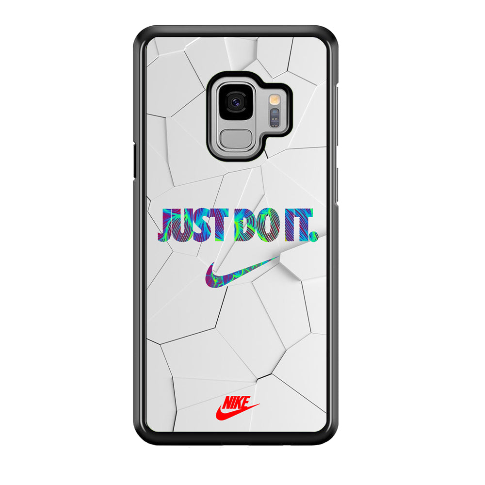 Nike Glowing Inside Samsung Galaxy S9 Case-Mobile Phone Case-Rubber Black (2D Case)-Altracase