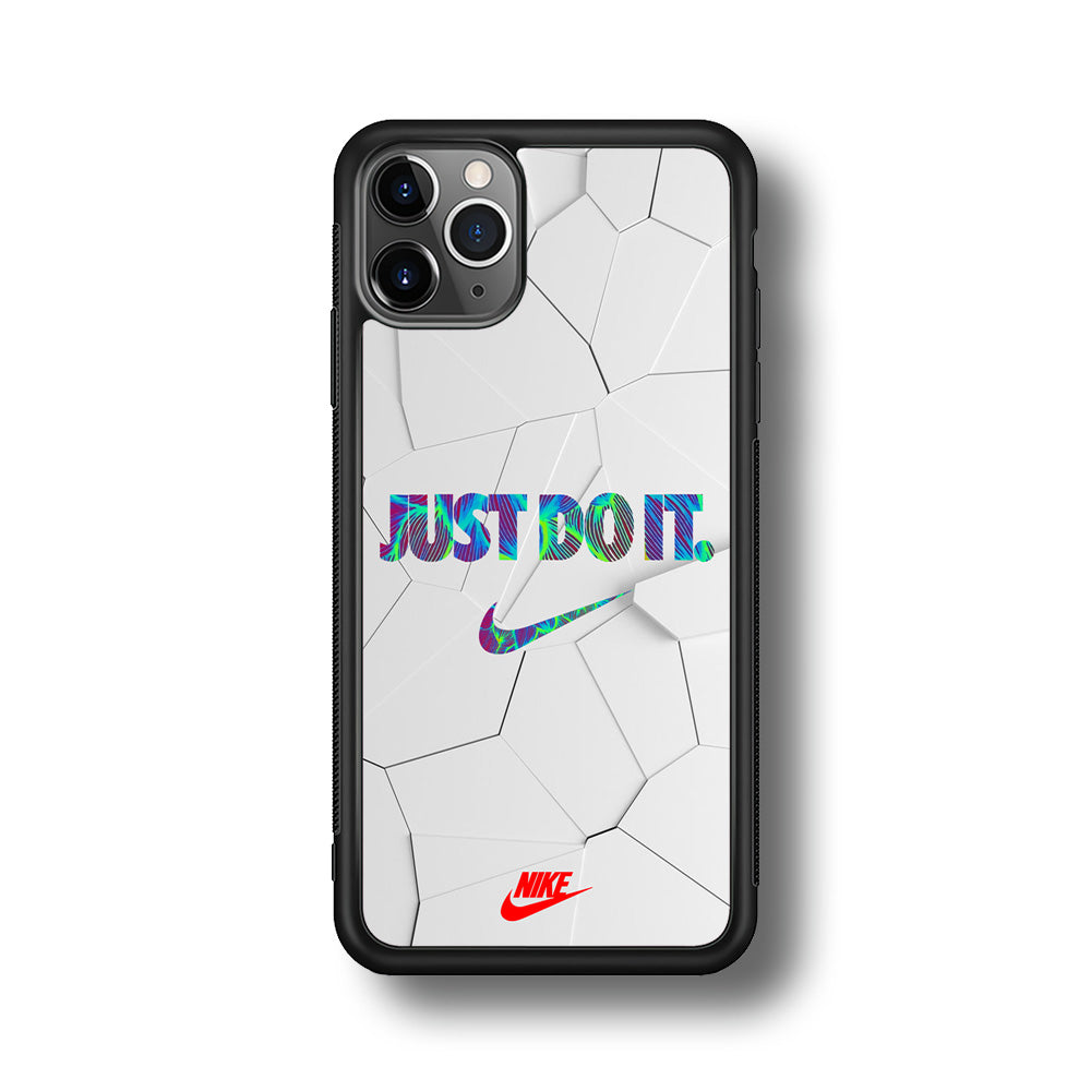 Nike Glowing Inside iPhone 11 Pro Max Case-Mobile Phone Case-Rubber Black (2D Case)-Altracase
