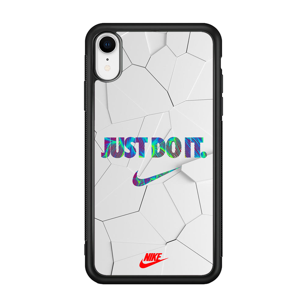 Nike Glowing Inside iPhone XR Case-Mobile Phone Case-Rubber Black (2D Case)-Altracase