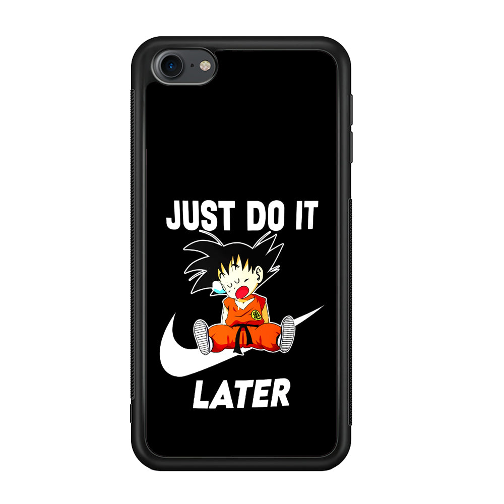 Nike Goku Asleep iPod Touch 6 Case-Mobile Phone Case-Rubber Black (2D Case)-Altracase