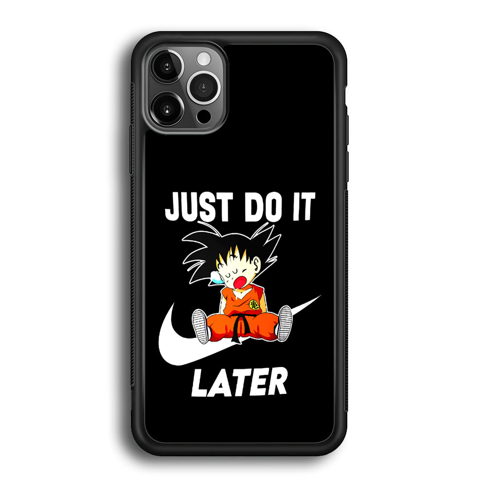 Nike Goku Asleep iPhone 12 Pro Case-Mobile Phone Case-Altracase