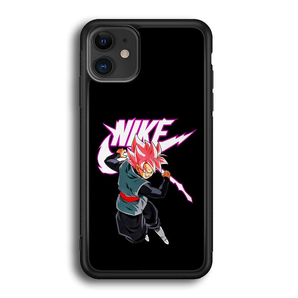 Nike Goku Black Rose iPhone 12 Case-Mobile Phone Case-Altracase