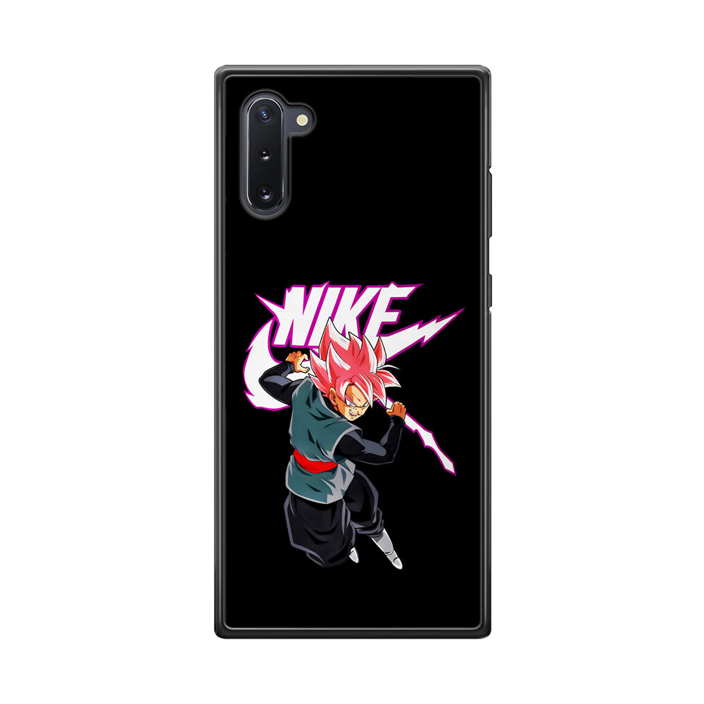 Nike Goku Black Rose Samsung Galaxy Note 10 Case-Mobile Phone Case-Rubber Black (2D Case)-Altracase