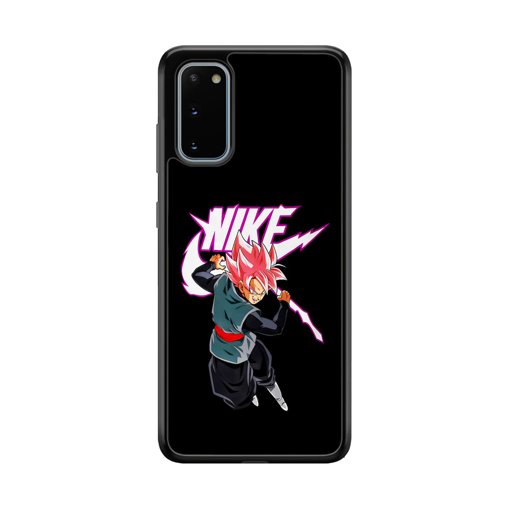 Nike Goku Black Rose Samsung Galaxy S20 Case-Mobile Phone Case-Rubber Black (2D Case)-Altracase