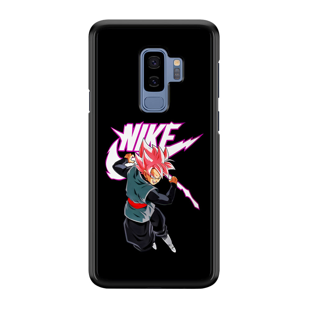 Nike Goku Black Rose Samsung Galaxy S9 Plus Case-Mobile Phone Case-Rubber Black (2D Case)-Altracase